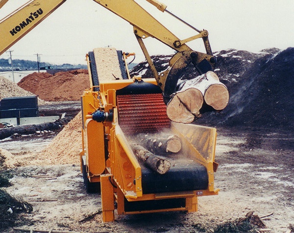 Bodine Mfg. General Purpose Construction Grapple, Land Clearing for Wood and Skids to feed wood grinders, APWP