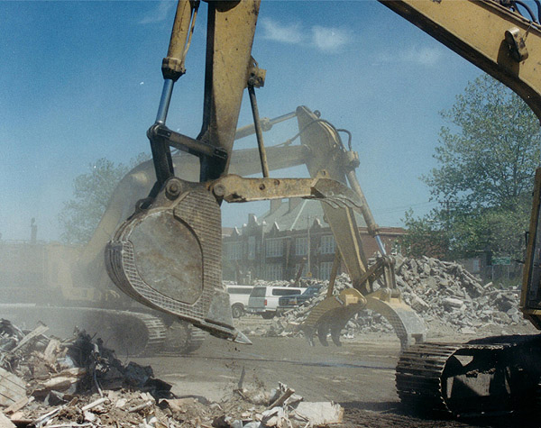 Bodine Mfg. Heavy Duty Demolition Grapples, Concrete Steel House Demolition Scrap Grapple
